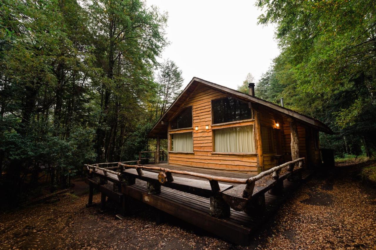 Huilo Huilo Cabanas Del Bosque 푸에르토 푸이 외부 사진