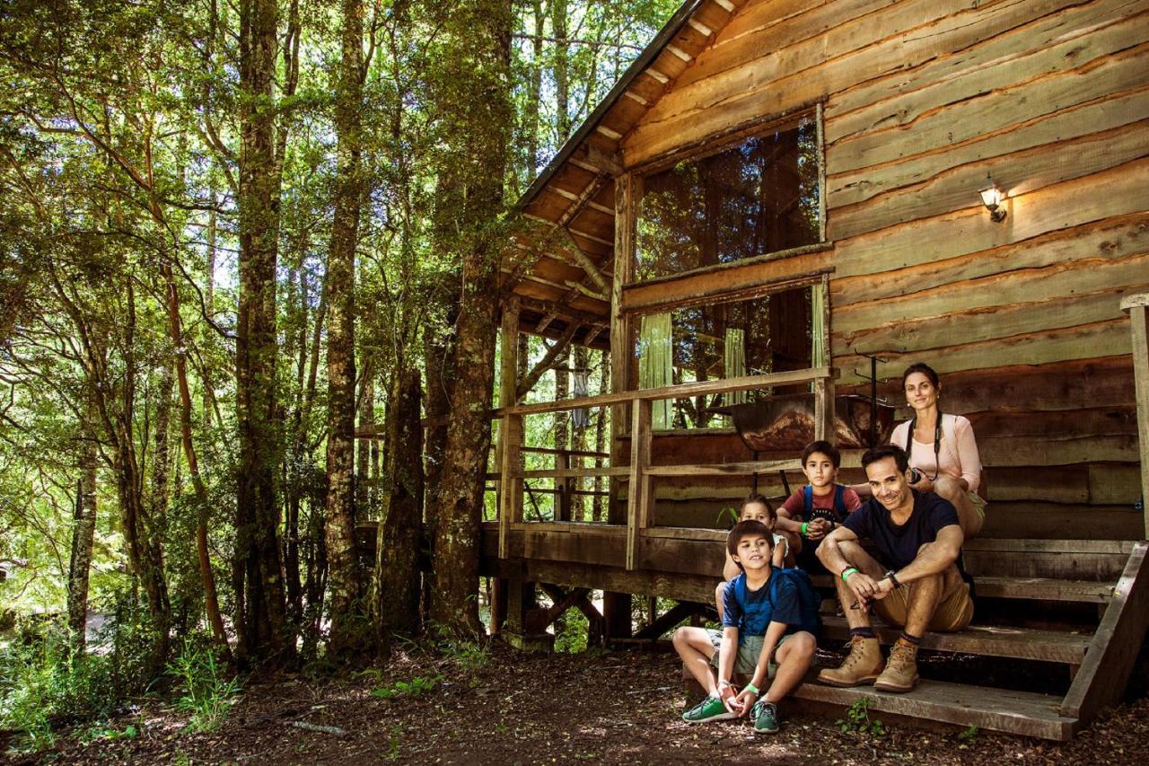 Huilo Huilo Cabanas Del Bosque 푸에르토 푸이 외부 사진