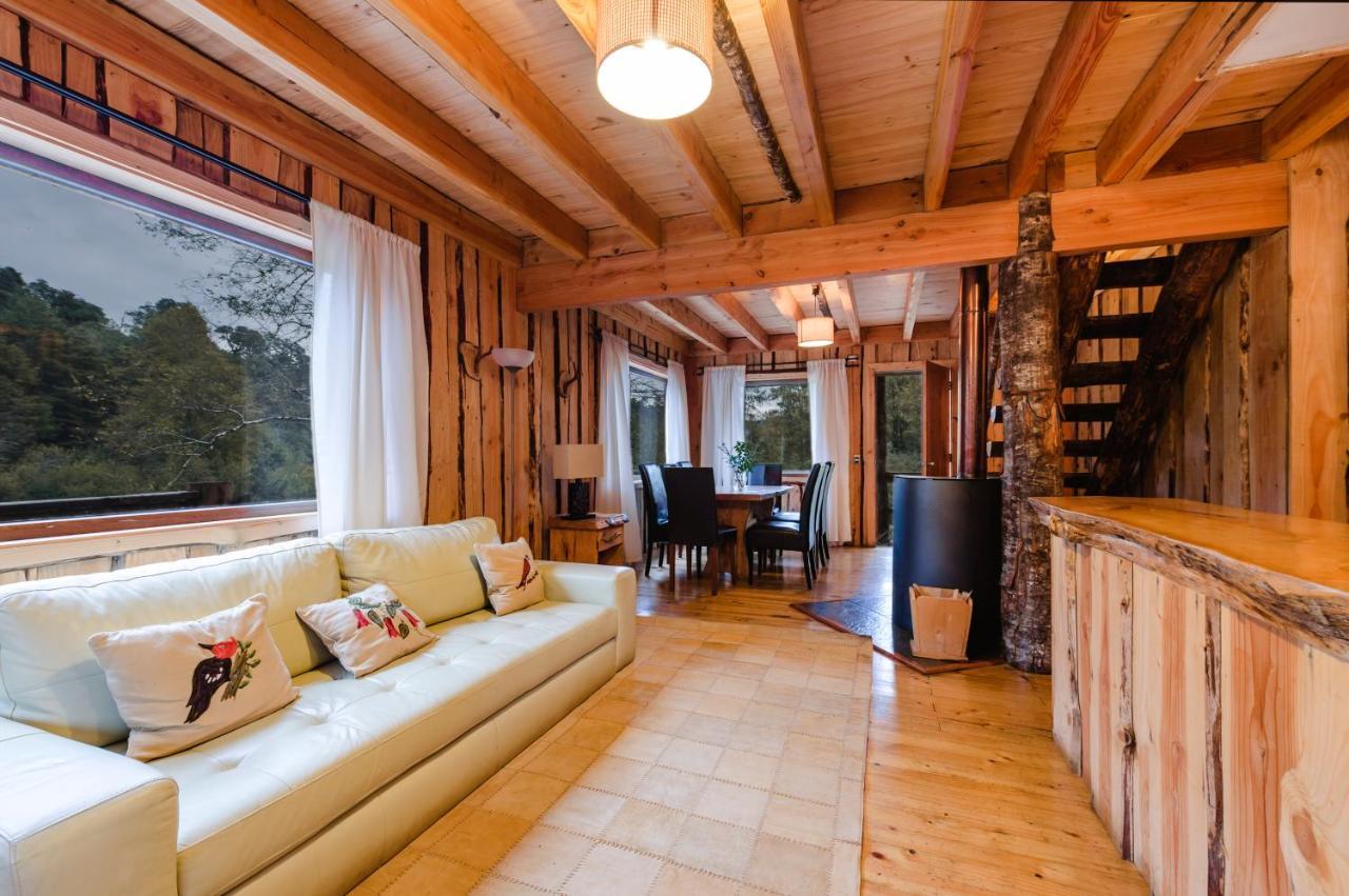 Huilo Huilo Cabanas Del Bosque 푸에르토 푸이 외부 사진