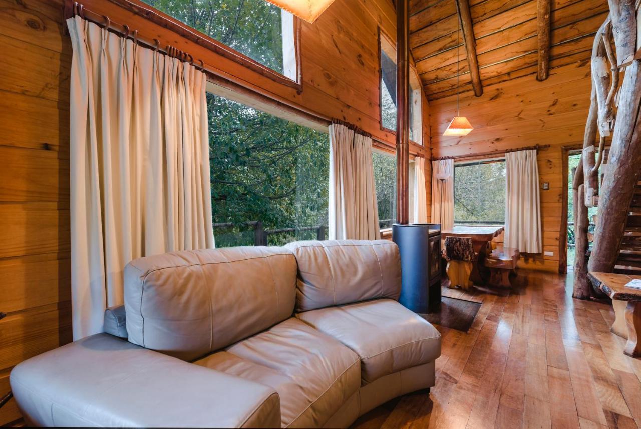 Huilo Huilo Cabanas Del Bosque 푸에르토 푸이 객실 사진